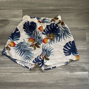Flowered shorts